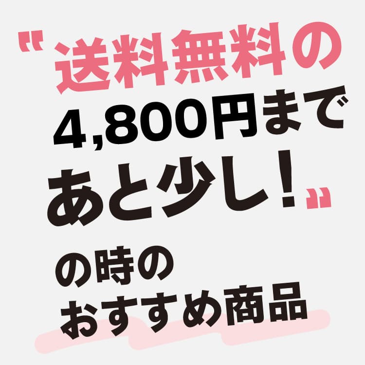 送料無料まであと少しの時のおすすめ商品