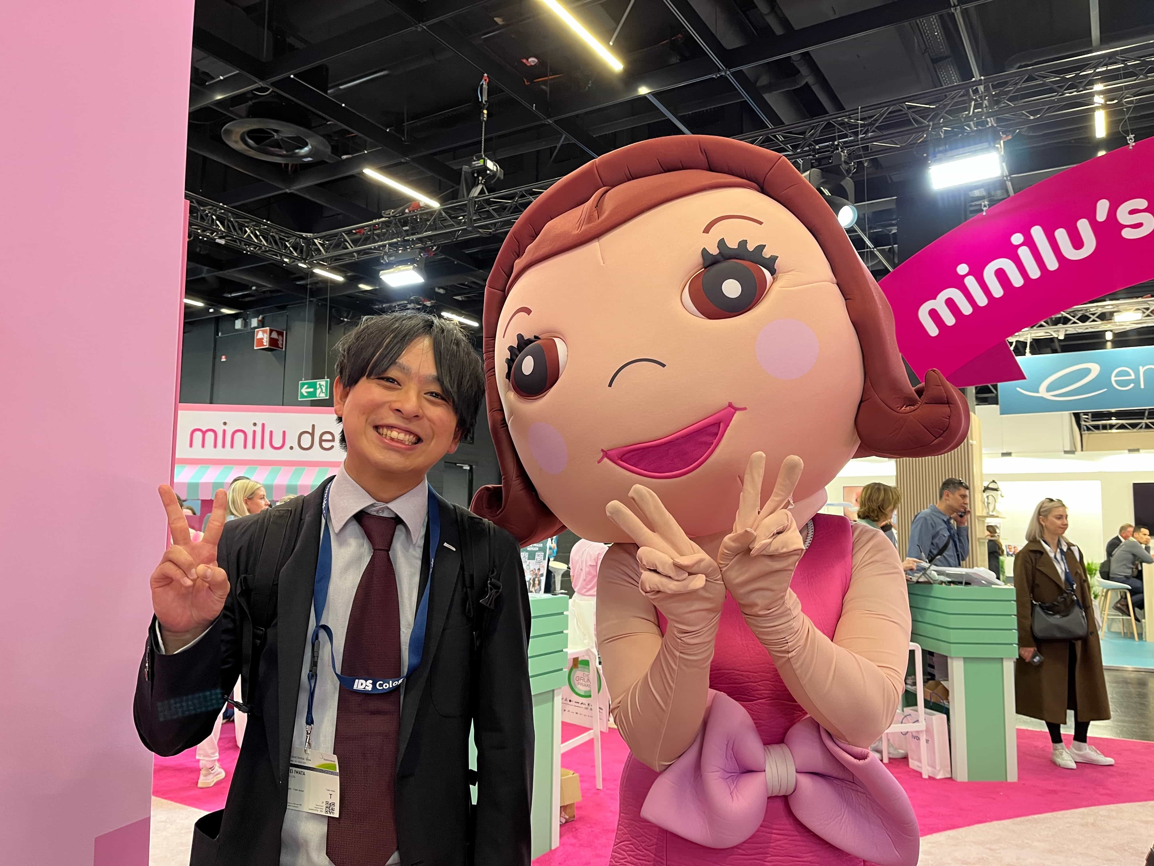 キャラクターの着ぐるみも登場！