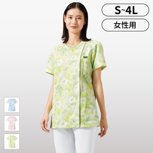 フォーク　花柄ジップスクラブ　女性用